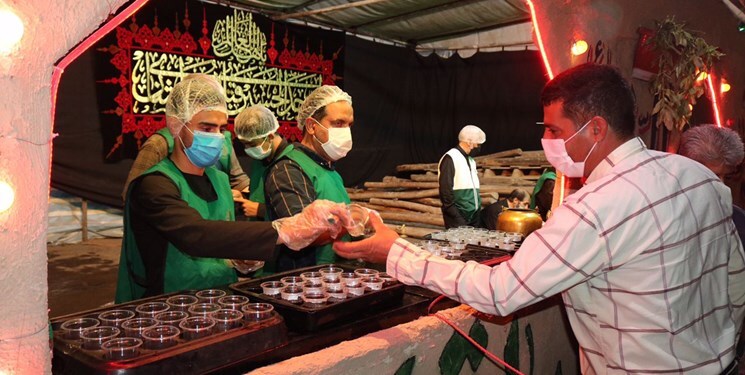 دروازه عاشقی| موکبهای اربعین در شلمچه مزین به بیرق خدمت شدند دروازه عاشقی| موکبهای اربعین در شلمچه مزین به بیرق خدمت شدند