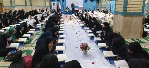برگزاری محفل انس با قرآن دانش آموزی در آبدانان برگزاری محفل انس با قرآن دانش آموزی در آبدانان