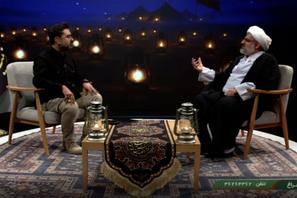 حضور مدیرکل جدید تبلیغات اسلامی فارس در برنامه زنده تلویزیونی «چلچراغ»