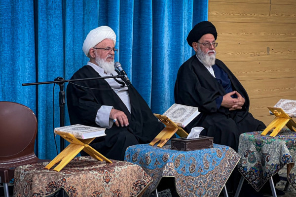 دیدار جامعه قرآنی استان با آیت الله محمدرضا ناصری، امام جمعه و نماینده ولی فقیه در استان