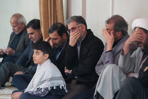 آیین استقبال از شهید خوشنام مکتب آقا روح الله