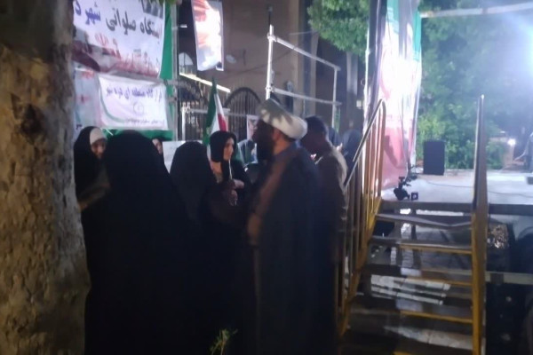 سخنرانی حجت‌الاسلام رحیمی مدیر کل تبلیغات اسلامی استان ایلام در جمع مردم شهید پرور شهرستان دره شهر