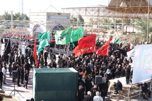 مراسم تاسوعای حسینی در مهران