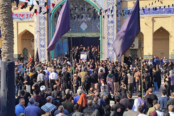 مراسم عاشورای حسینی در مهران