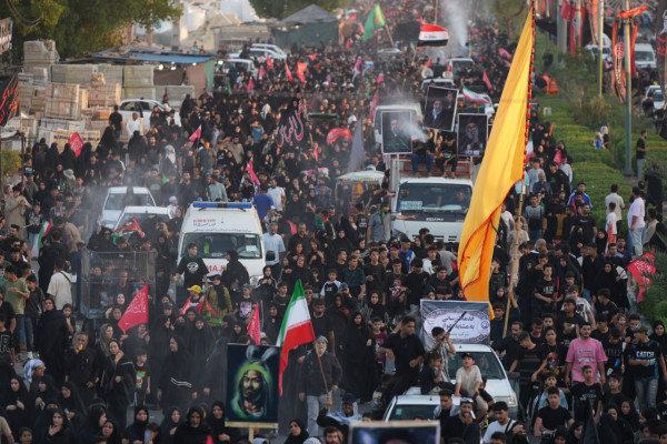 اهوازی‌ها در مسیر اربعین