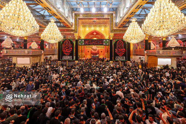مراسم اربعین حسینی در بین‌الحرمین برگزار شد