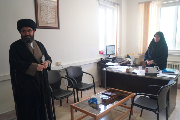 بازدید نماینده محترم ولی‌فقیه و امام جمعه زنجان از اداره‌کل تبلیغات اسلامی