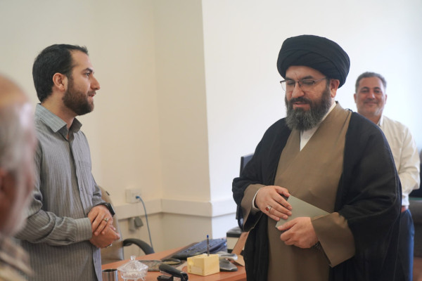 بازدید نماینده محترم ولی‌فقیه و امام جمعه زنجان از اداره‌کل تبلیغات اسلامی