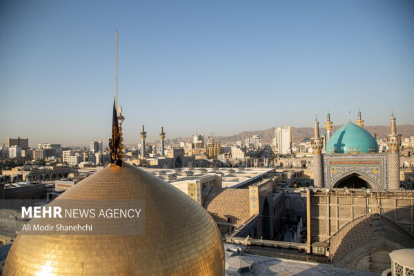 پایان سیاه‌پوشی ضریح رضوی