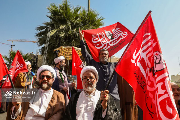 مراسم روز ملی مسجد در میدان فلسطین تهران برگزار شد