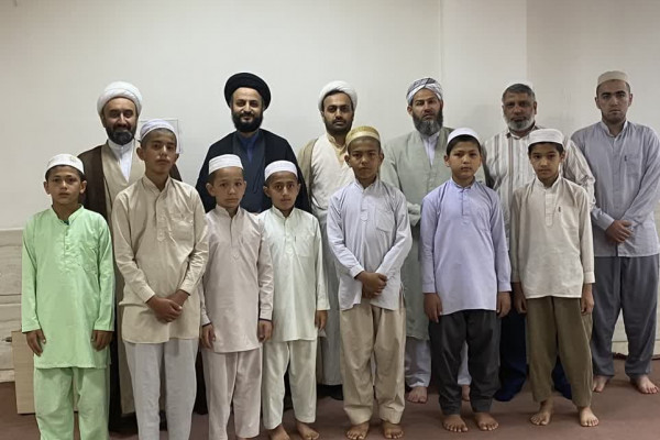 دیدار و تجلیل از مسئول خانه‌ی قرآن نبی اکرم (ص) شهرستان انبارالوم شهرستان آق قلا